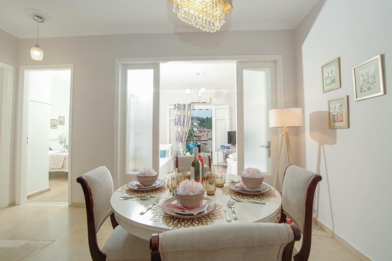 Appartement Sofa & Mare à Kanoni  Extérieur photo