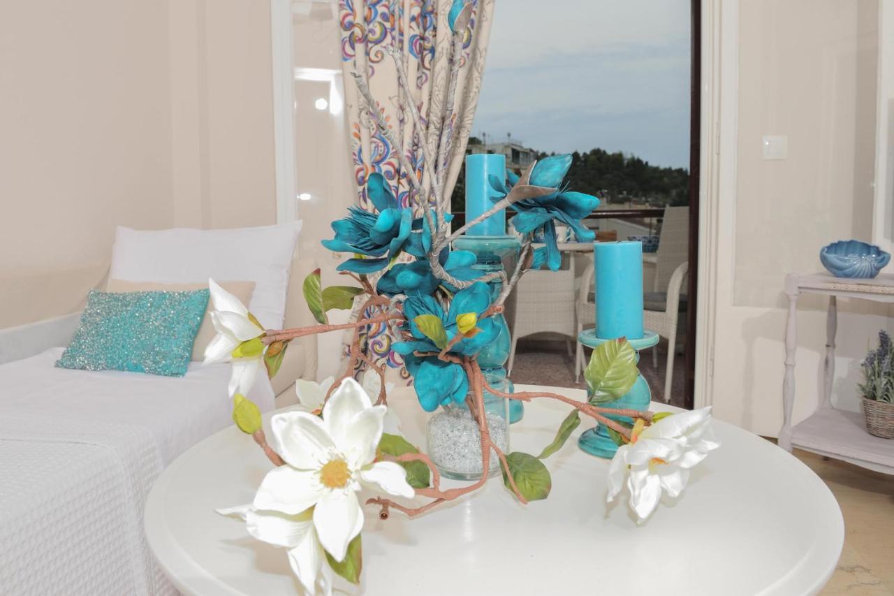 Appartement Sofa & Mare à Kanoni  Extérieur photo